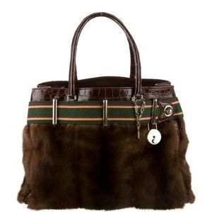 Gucci mink purse